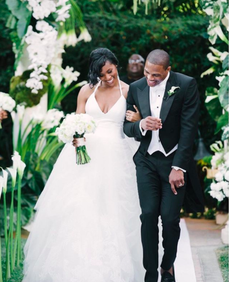 Nina Westbrook Pens Beautiful Message To Russell Westbrook On Their 2nd Wedding Anniversary