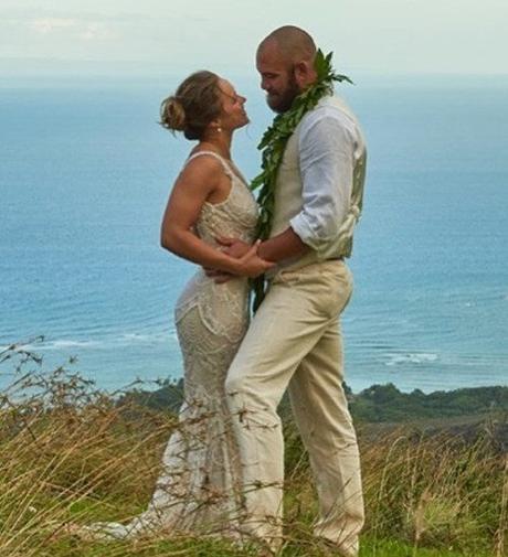 Ronda Rousey And Travis Browne Go Toe-To-Toe At The Altar