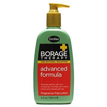 Lifestyle blogger Susan B. recommends fragrance-free borage lotion for dry skin. Details at une femme d'un certain age.