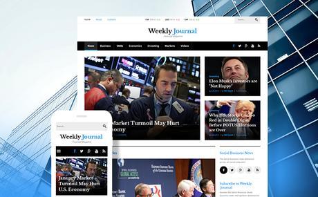 Weekly Journal - Wordpress Magazine Theme