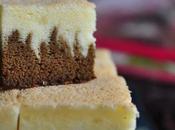 Dual Flavour Golden Sponge Cake 双色黄金蛋糕
