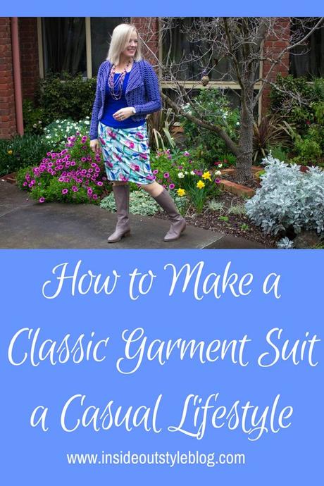 How to Make a Classic Garment Suit a Casual Lifestyle
