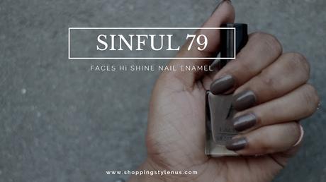 Faces Hi Shine Nail Enamel Sinful 79