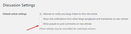 How to Disable Comments on WordPress