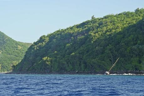 Martinique hurricane shipwreck