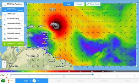 PredictWind tropical weather