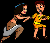 Genesis 39:7-10 - Joseph Fleeing Potiphar's Wife