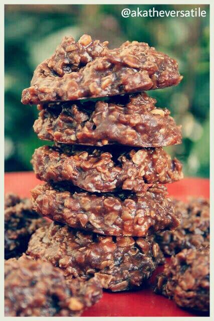 No bake coconut oil oatmeal cookies using Merit VCO Extra Virgin Coconut Oil