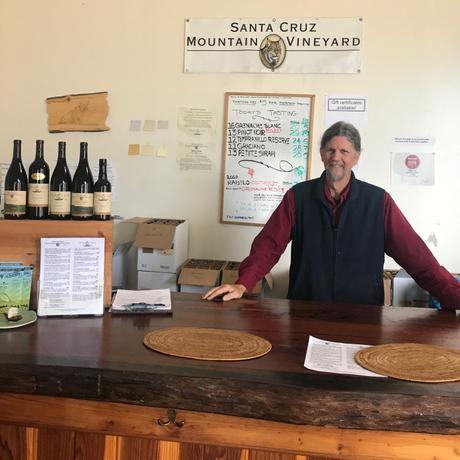 Santa Cruz Mountain Vineyard proprietor and winemaker Jeff Emery. ©L.M. Archer