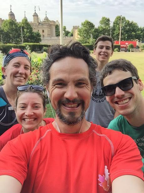 And He's Off Again! Join @hallett_g on a Guided 5K #London Run #LondonIsOpen