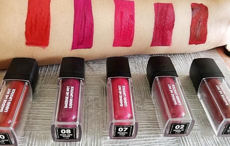 sugar smudge me not liquid lipstick review swatches