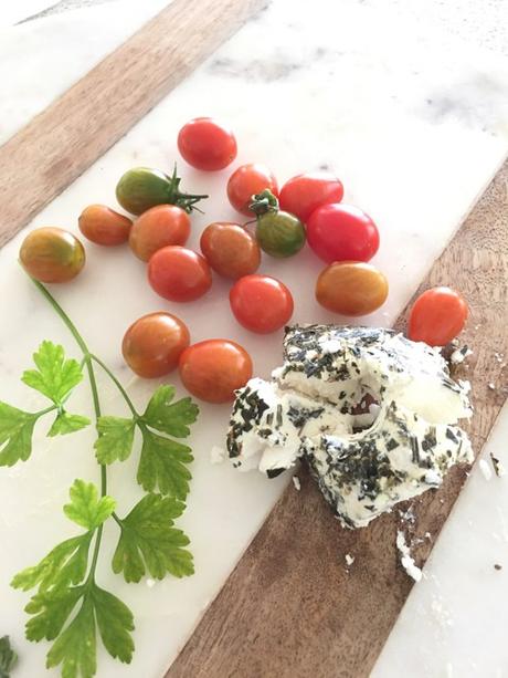 Grape Tomatoes Parley Herbed Goat Cheese