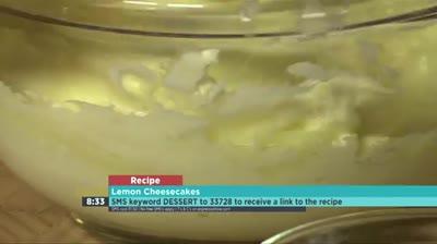 Frugal Feasts (Lemons)- Lemon Cheesecakes