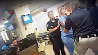 CEO of Utah hospital is outraged over police abuse in burn unit, but his nurse got away from rogue cops with relatively mild damage, compared to many others