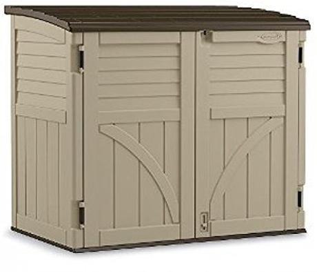  Suncast BMS3400 34 cu. ft. Horizontal Shed  - storage shed for portable generator