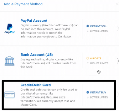 How to Buy Bitcoin with Debit or Credit Card [5 Steps]