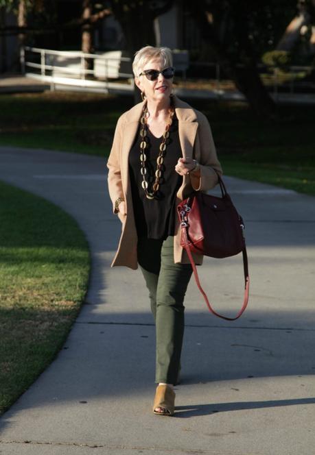 Ready for fall, even if the weather isn't. Details at une femme d'un certain age.