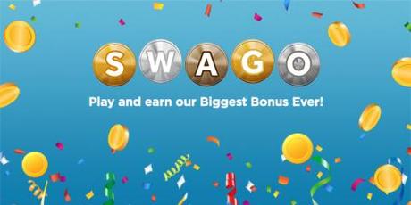 Image: Swago is just like bingo, but in this case you're filling out squares as you earn points on their site for doing things you already do online
