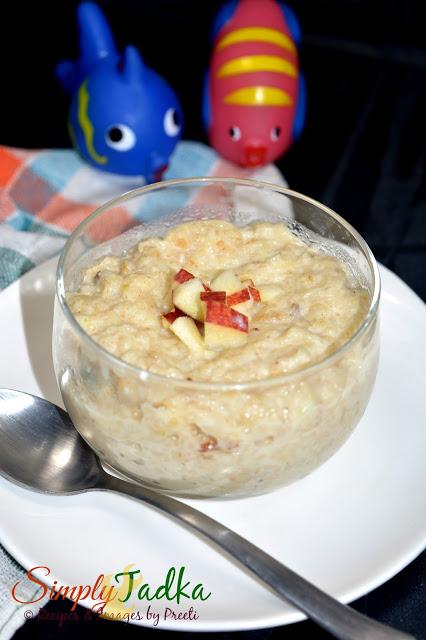 Apple Oats Porridge | Toddler Recipe