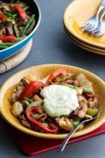 Turkey Stir-Fry with Wasabi Mayo
