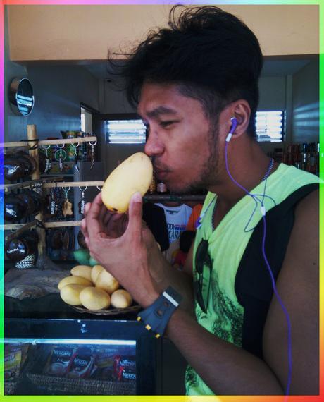 The Taste of Mango Flavoured Pizza in Province of Guimaras.