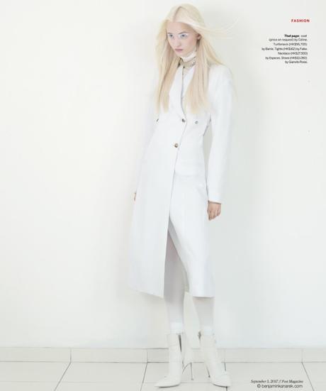 Sorceress Luisa Moek in “White Magic” by Benjamin Kanarek for POST Magazine