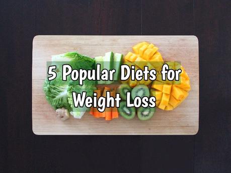 Popular diets for weight loss