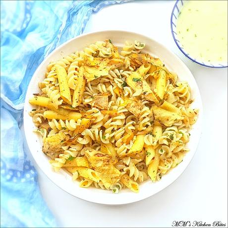 Lemon Butter Pasta with Artichoke...eyes, hearts and habits!