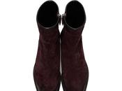 Season Seducing: Haider Ackermann Burgundy Suede Chelsea Boots