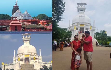 Jagannath Temple and Shanti Stupa
