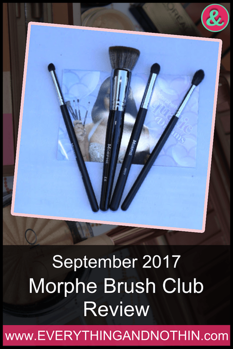 September 2017 Morphe Brush Club Review