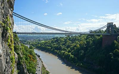 Below Bristol's bridge Below Bristol's bridge