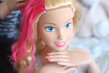 Toddler Tried & Tested: Barbie Deluxe Styling Head