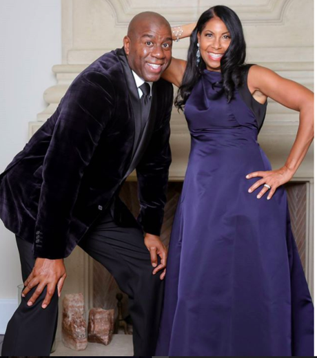 Magic and Cookie Johnson Celebrate 26 Years Of Marriage Focused On God’s Favor In Their Marriage