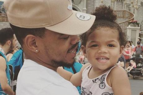Chance The Rapper Is #DadGoals As  Daughter Kensli  Turns 2