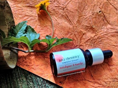 Juicy Chemistry- Helichrysum and Rosehip Cell Reconstruction Serum