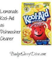 Image: Lemonade Kool-Aid as Dishwasher Cleaner