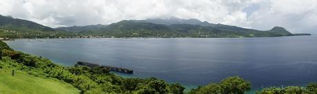 Looking across Prince Rupert Bay at Portsmouth, Dominica