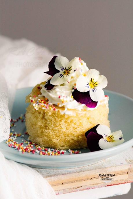 Eggless vanilla cake in microwave | Vanilla cake in mug