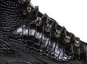 Slick Hiker: Alyx Black Croc Hiking Boots