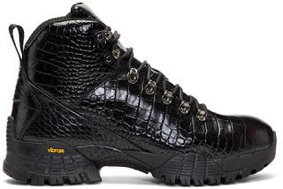 The Slick Hiker:  Alyx Black Croc Hiking Boots