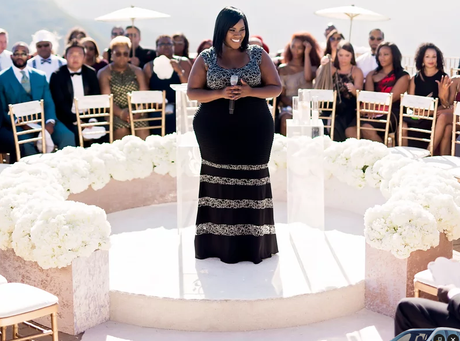 Judge Greg Mathis Daughter  Beautiful Malibu Wedding   [PICS]