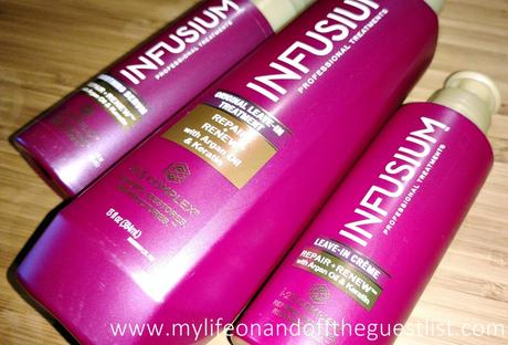 Repair Hair Damage with Infusium Repair + Renew Hair Care Collection