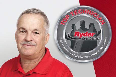 Ryder Maintenance Technician Wins Annual “Top Tech” Title and $50,000