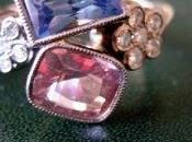 Sapphire Diamond Mother's Ring
