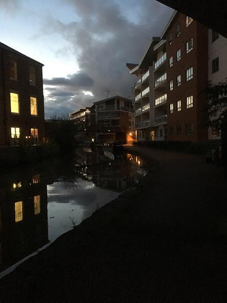 Wolverton new builds in the dark