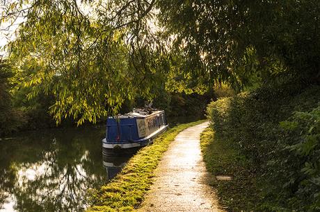 Low Sun on the canal