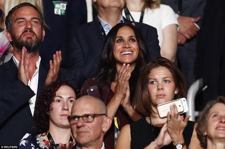 Meghan Markle Supports Prince Harry At Invictus Games In Toronto