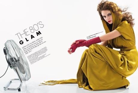 Auguste Abeliunaite in So 80’s Glam Haute Couture for ELLE by Benjamin Kanarek Auguste Abeliunaite in So 80’s Glam Haute Couture for ELLE by Benjamin Kanarek