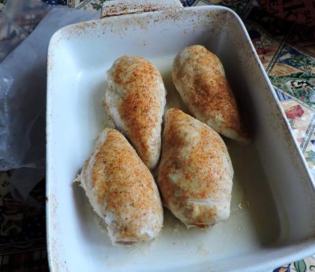 Easy Microwave Poached Chicken Breasts